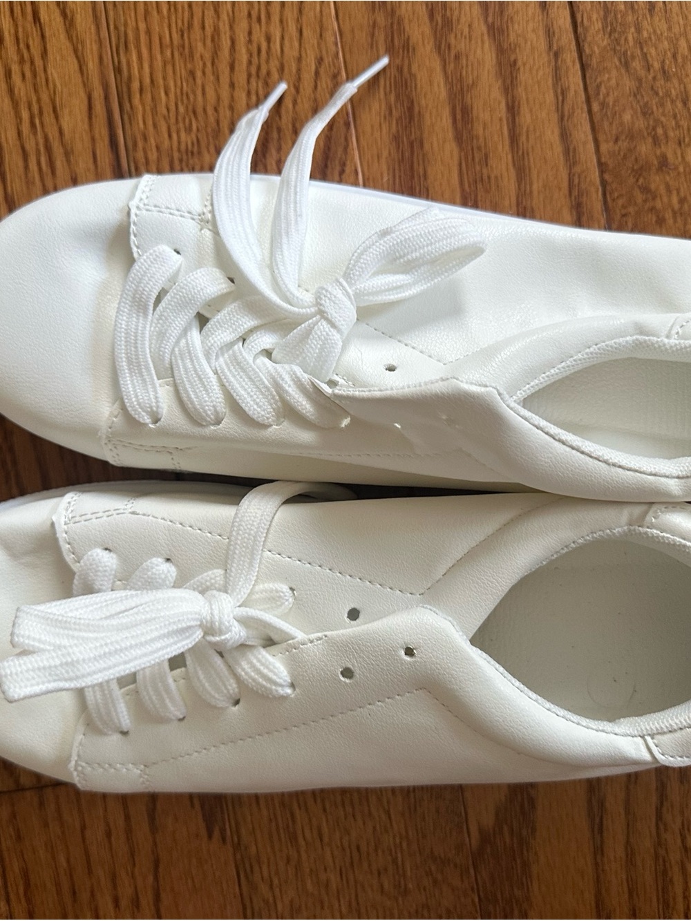 Classic White Low-Top Sneakers